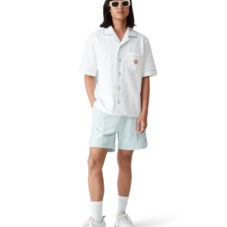 Monogram-frottéskjorta