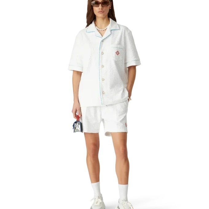 Monogram-frottéskjorta