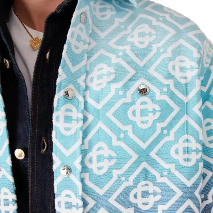 Monogram Gradient Jacquard Shacket