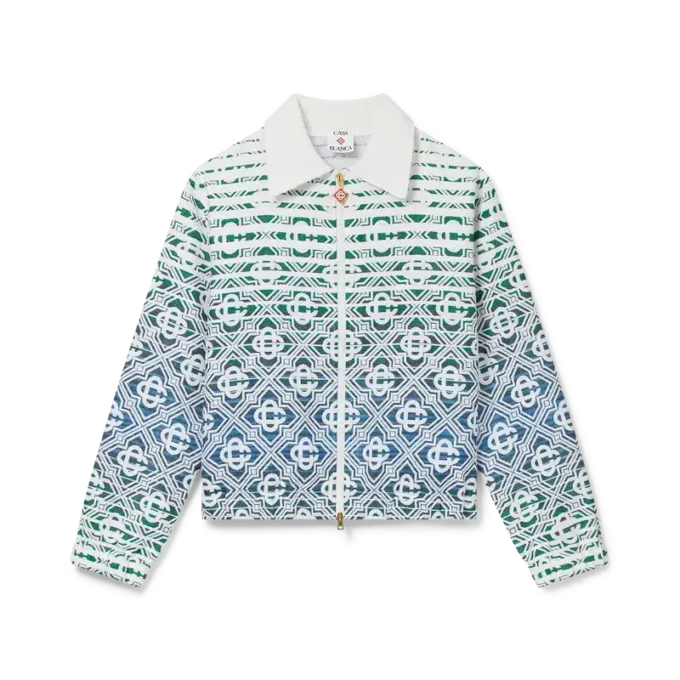 Monogram Gradient Towelling Jacket Monogram Gradient Towelling Jacket