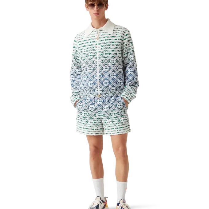 Monogram Gradient Towelling Jacket Monogram Gradient Towelling Jacket