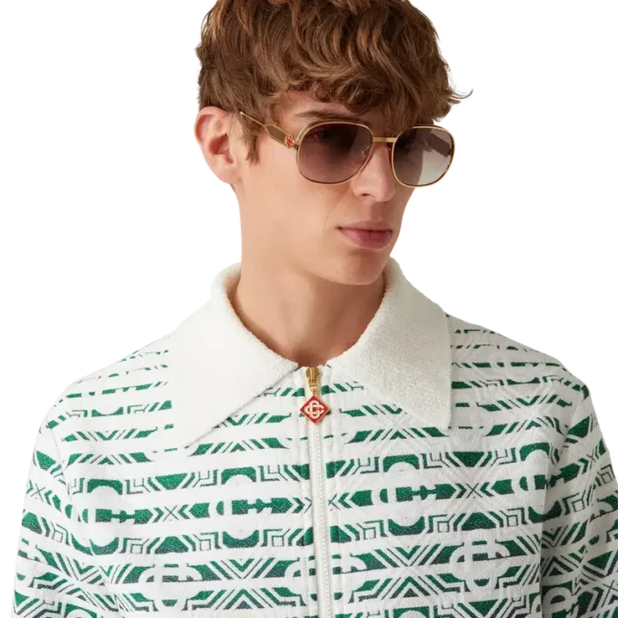 Monogram Gradient Towelling Jacket Monogram Gradient Towelling Jacket