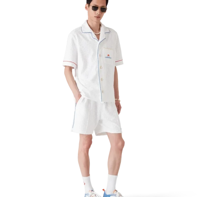 Monogram Jacquard-frotté Shorts