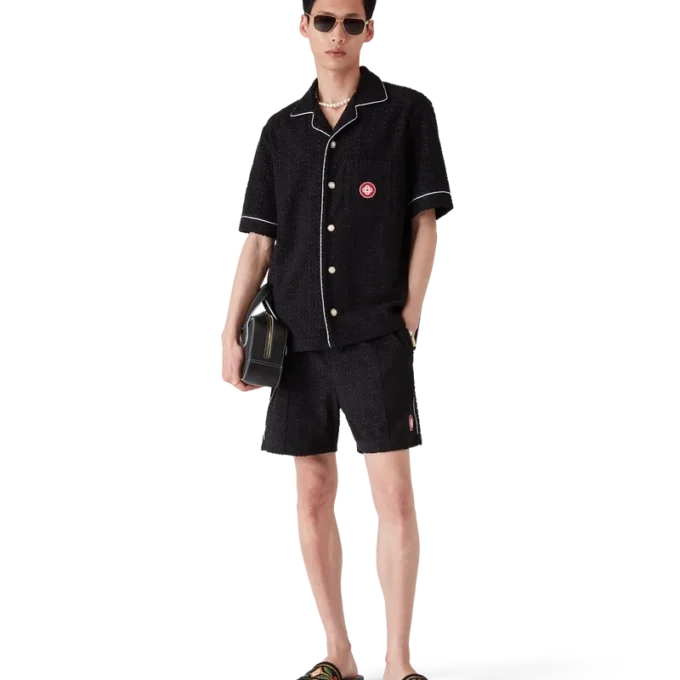 Monogram Jacquard-frotté Shorts