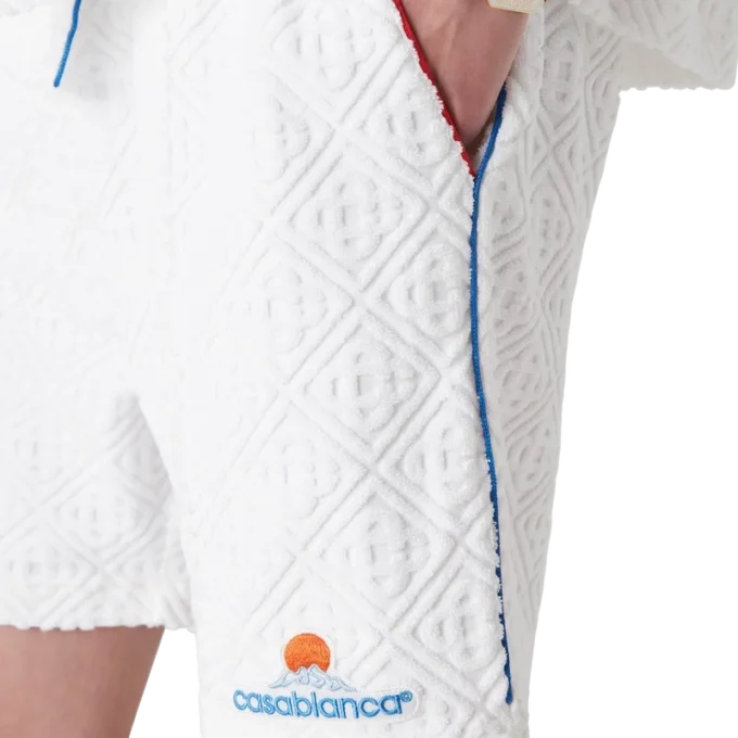 Monogram Jacquard-frotté Shorts