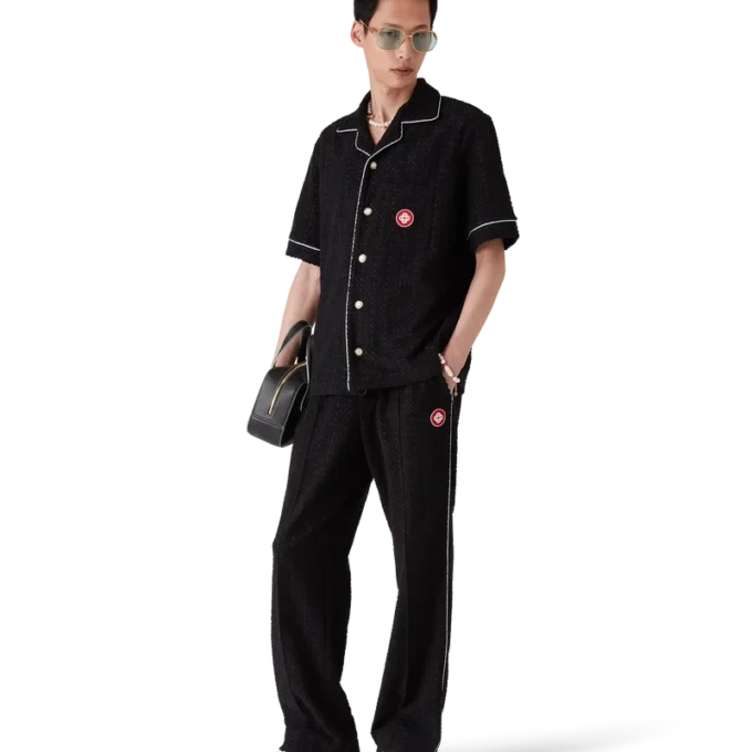 Monogram Jacquard-frottébyxor