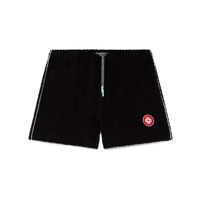 Monogram Jacquard-frotteshorts