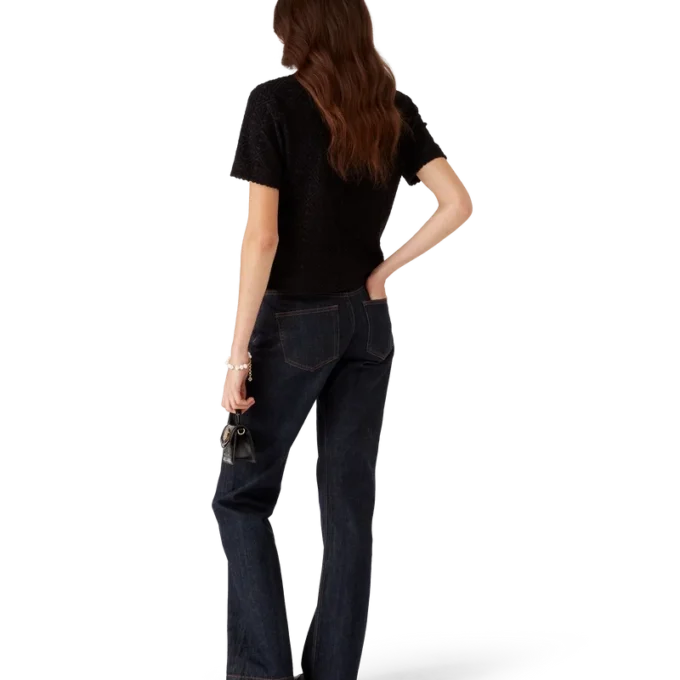 Monogram Jacquard-frottépikétröja