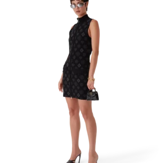 Monogram Jacquard-klänning