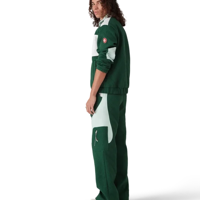 Monogram Jacquard-stickade byxor