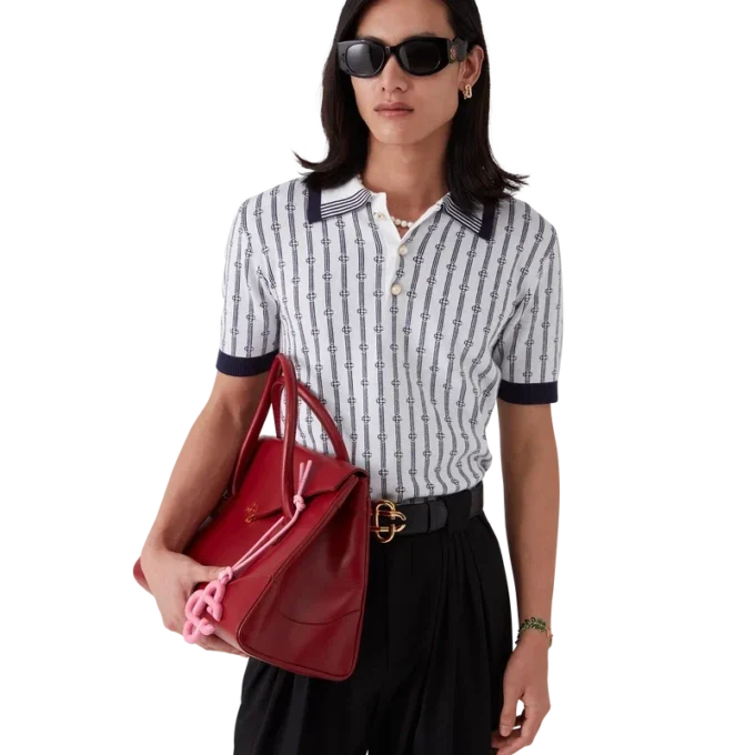 Monogram-pikétröja