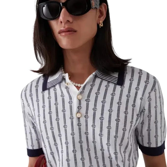 Monogram-pikétröja