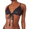 Monogram String Bikini Top