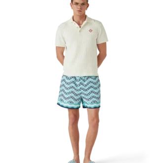 Monogram Wave Shorts