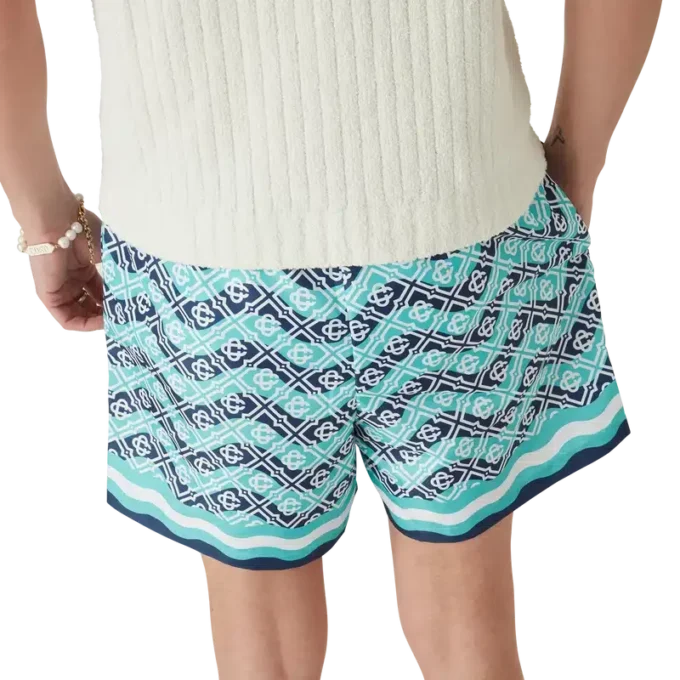 Monogram Wave Shorts
