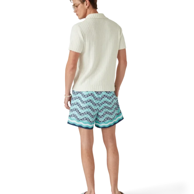 Monogram Wave Shorts
