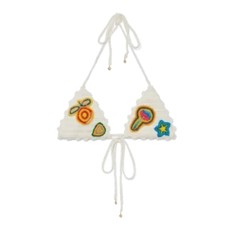 Motif Crochet Bikini Top