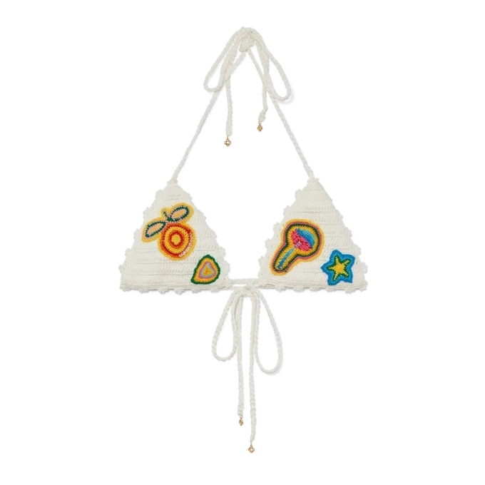 Motif Crochet Bikini Top