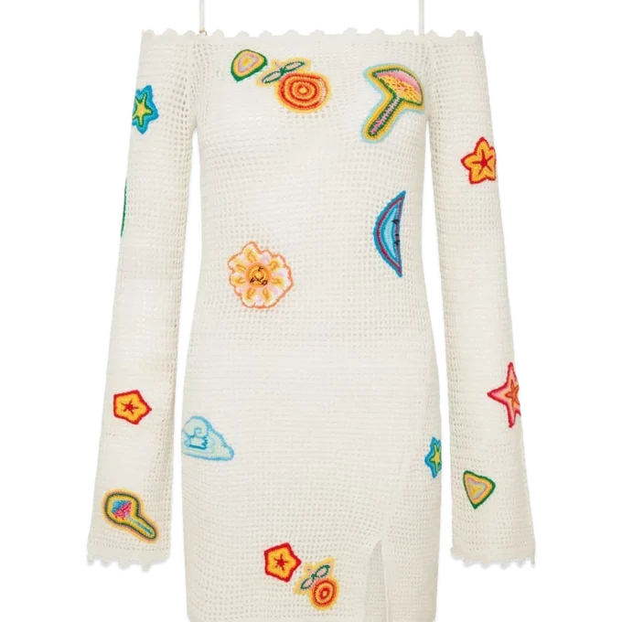 Motif Crochet Klänning