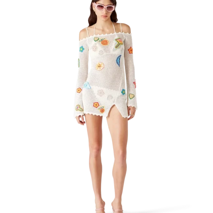 Motif Crochet Klänning