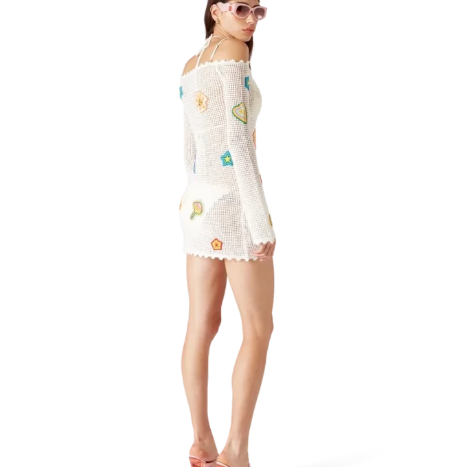 Motif Crochet Klänning