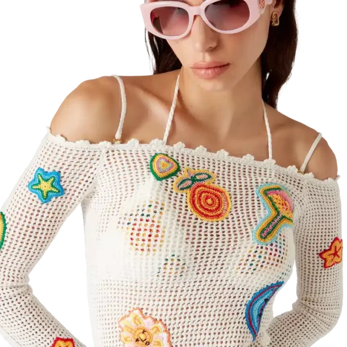 Motif Crochet Klänning