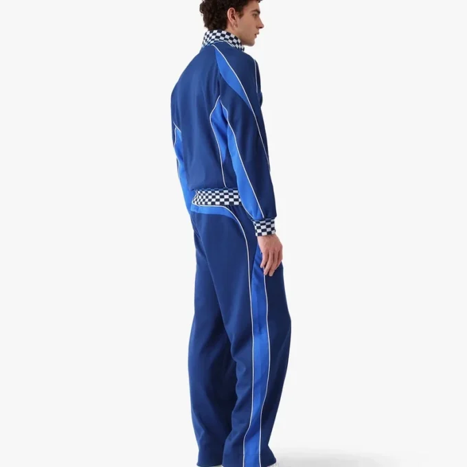 Navy Cyber Tricot-träningsbyxor