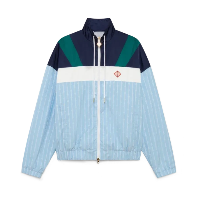 Nålstreckad Laurel-träningsjacka