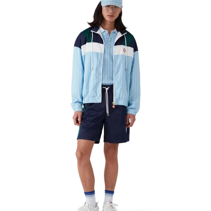 Nålstreckad Laurel-träningsjacka