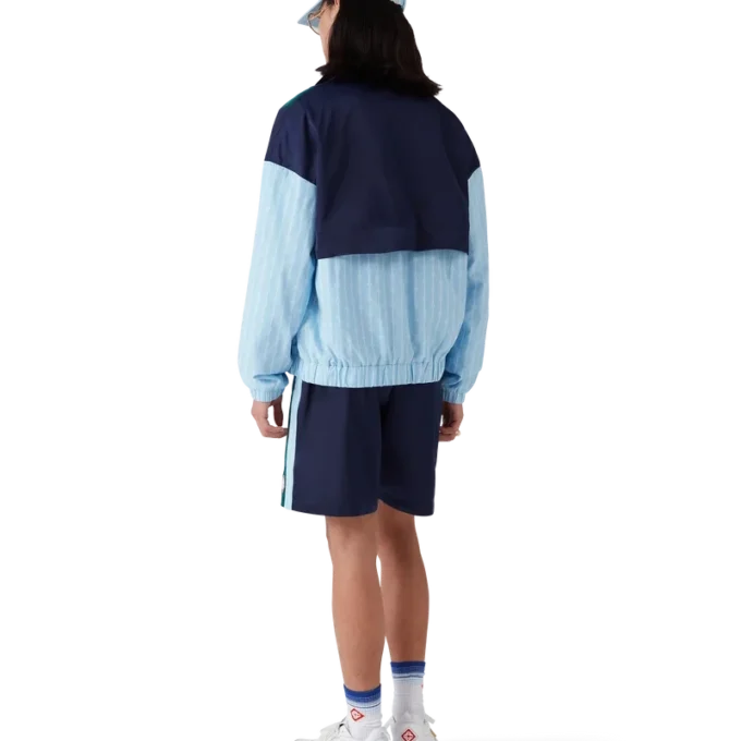 Nålstreckad Laurel-träningsjacka