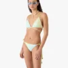 Optic Drop String Beaded Bikini Bottom