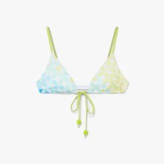 Optic Drop String Beaded Bikini Top