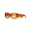 Orange Memphis-solglasögon