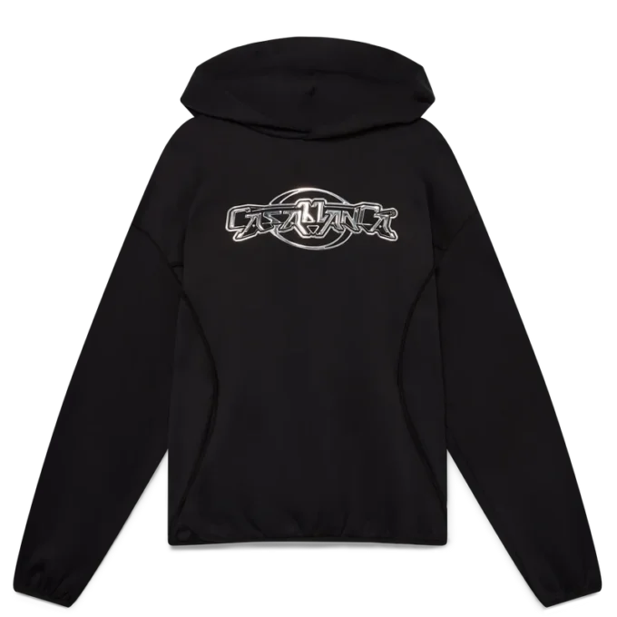 Oversized hoodie med paneler