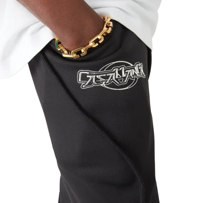 Oversized-joggingbyxor med paneler