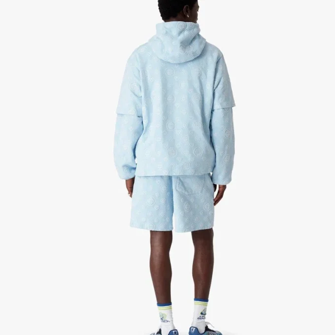 Oversized T-shirt med kort ärm och applikerat monogram