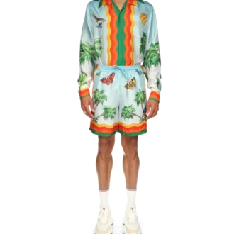 Palm Springs Tennis Club silkesbyxor