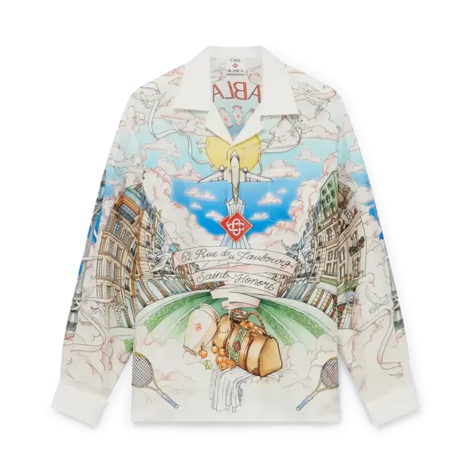 Paris Store klassisk långärmad skjorta