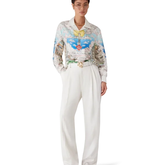 Paris Store klassisk långärmad skjorta