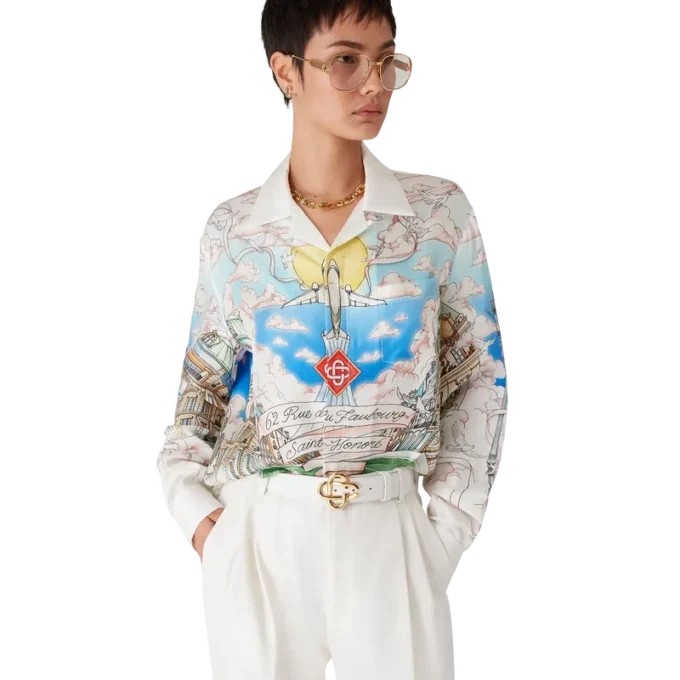 Paris Store klassisk långärmad skjorta