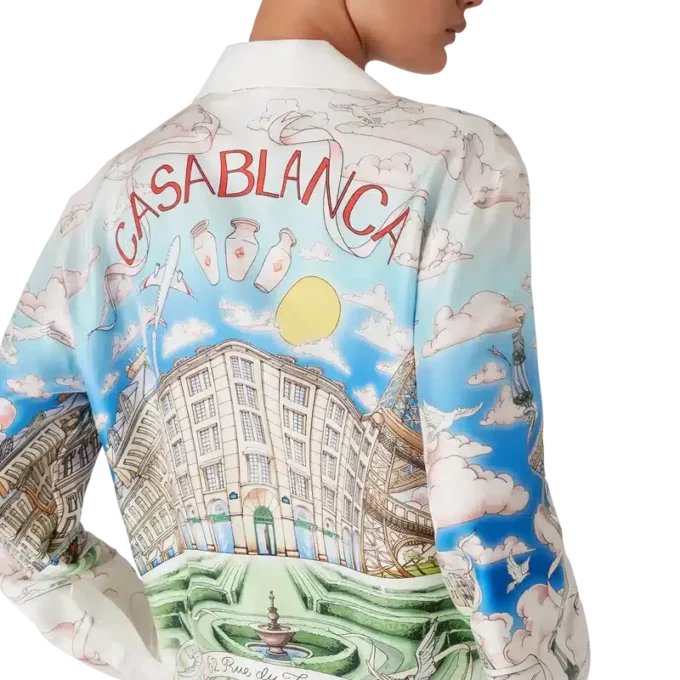 Paris Store klassisk långärmad skjorta