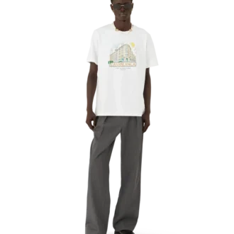 Paris Store-T-shirt med tryck och korta ärmar