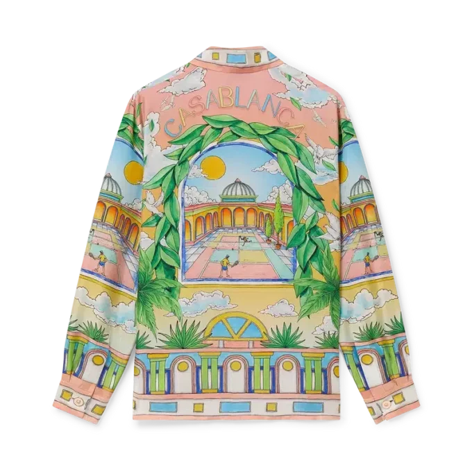 Paysage Ideal silkskjorta