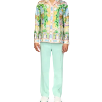 Paysage Ideal silkskjorta