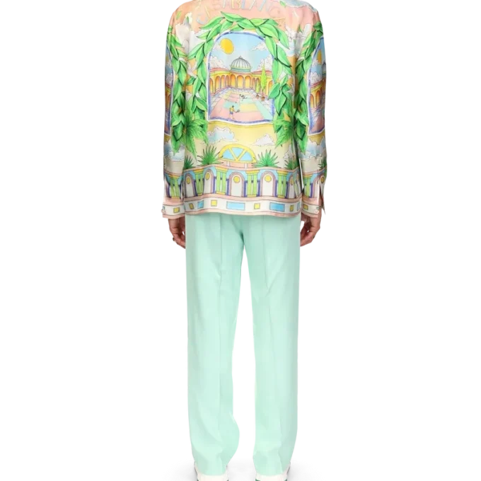 Paysage Ideal silkskjorta