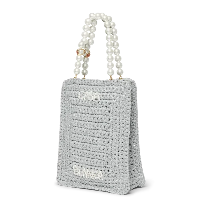 Pearl Mini Crochet Bag