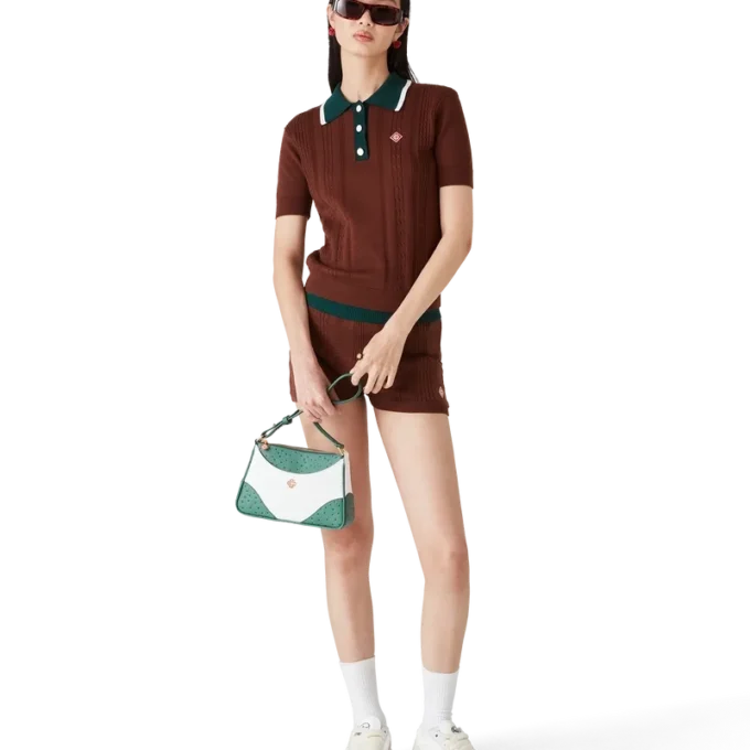 Pikétröja i kabelstickning