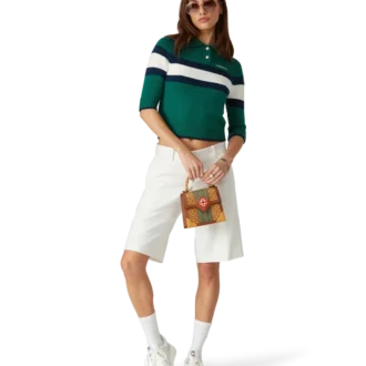 Avslappnade skräddarsydda shorts i ull