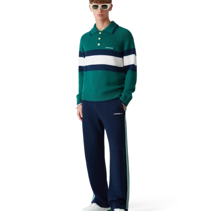 Pikétröja med färgblock