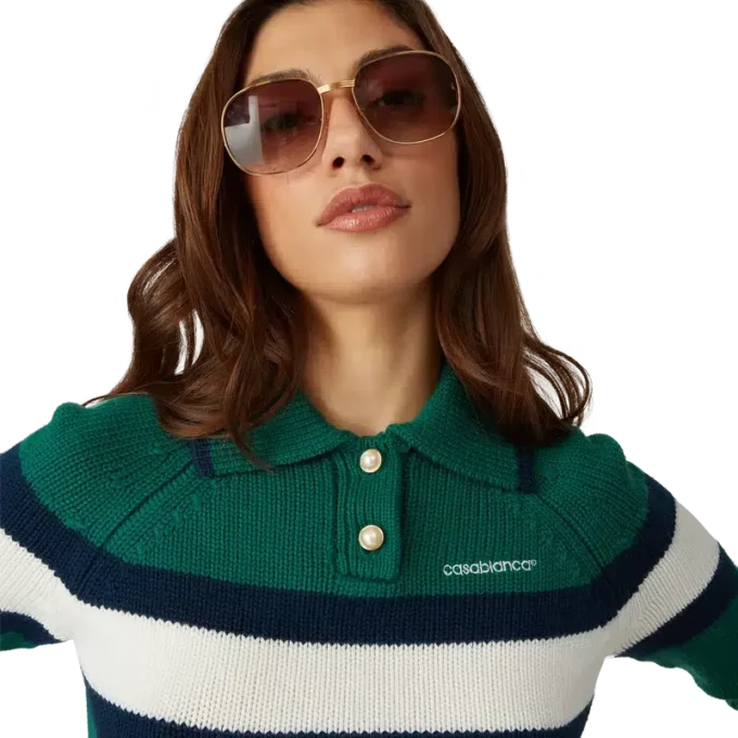 Pikétröja med färgblock Pikétröja med färgblock